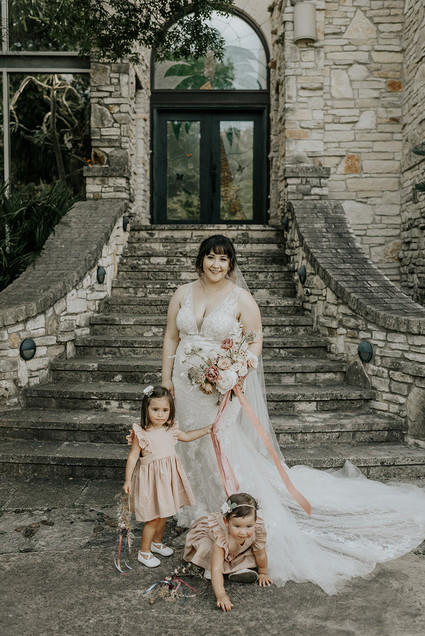 Romantic Austin greenhouse wedding