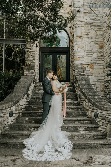 Romantic Austin greenhouse wedding