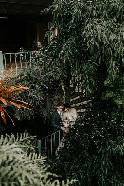 Romantic Austin greenhouse wedding