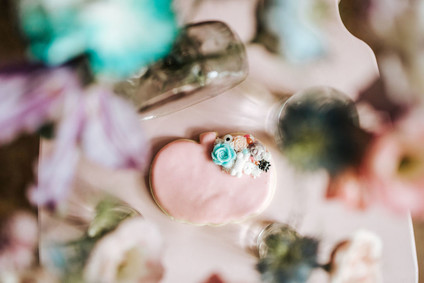 Pastel pumpkin cookie