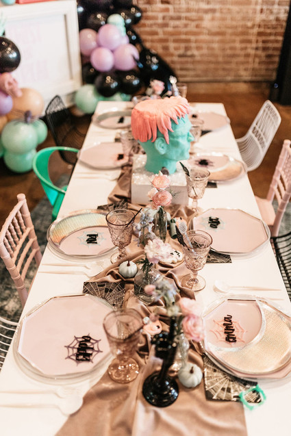 Monster Mash kids Halloween party Inspiration