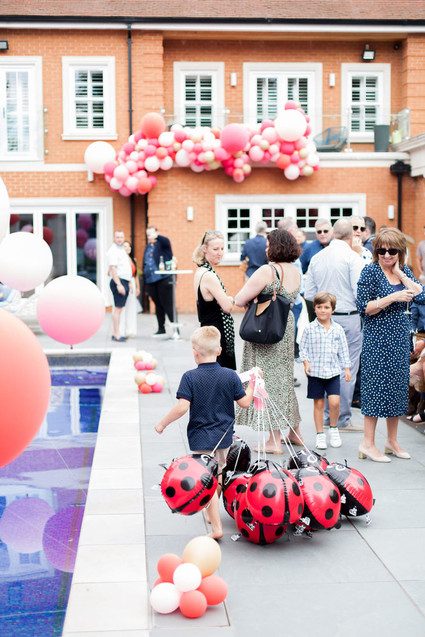 Ladybug themed girls 1st birthday