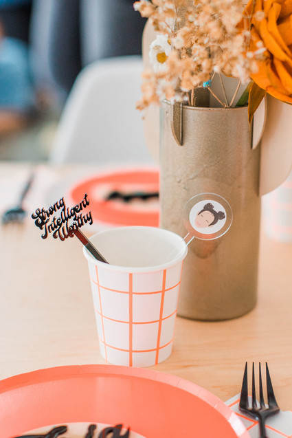 Strong women inspired girlâ€™s birthday party