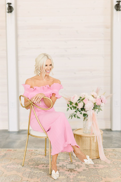 McKenna Bleu’s blush + white North Carolina wedding