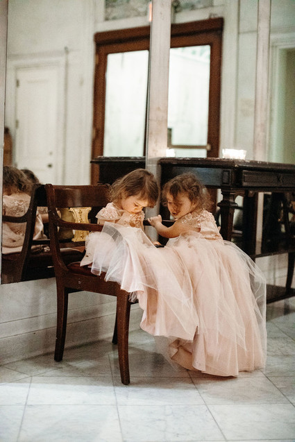 Winter flower girls