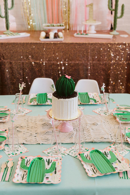 Cactus cake idea