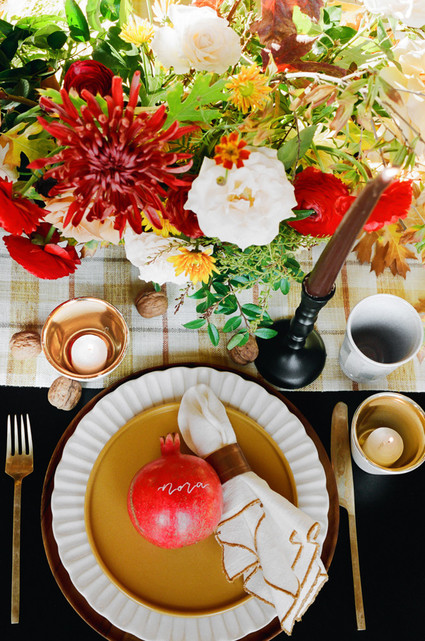 Fall place setting ideas