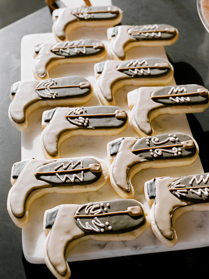 Cowboy boot cookies
