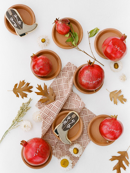 Fall place setting ideas