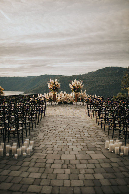Moody boho NYE wedding