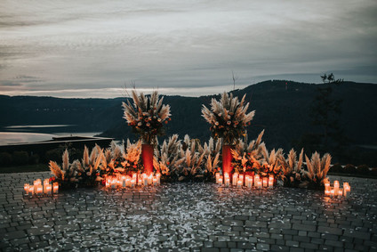 Moody boho NYE wedding