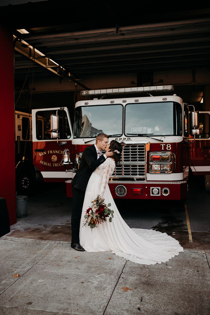 Winery themed wedding inspiration at The Big Fake Wedding San Francisco