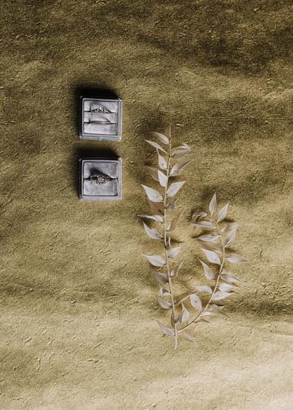 Minimalist wedding rings