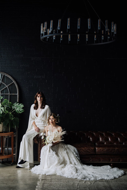 Black and white wedding ideas