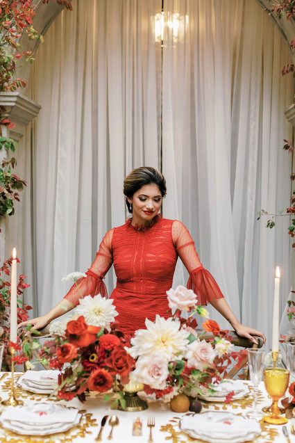 Christmas wedding inspiration