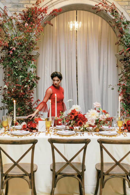 Christmas wedding inspiration Inspiration