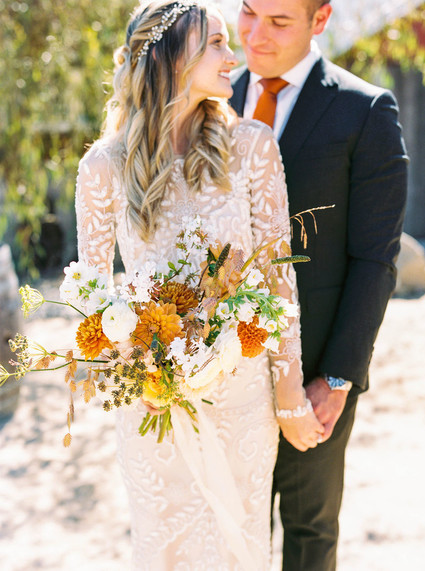 Fall bridal bouquet