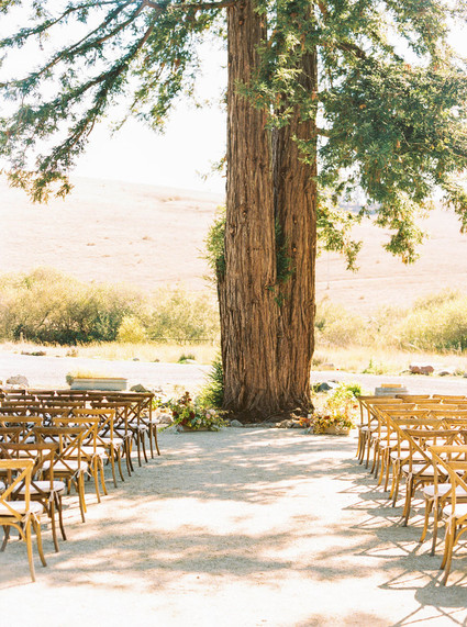 Romantic fall barn wedding at Stemple Creek Ranch Inspiration