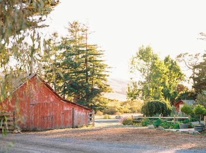 Romantic fall barn wedding at Stemple Creek Ranch