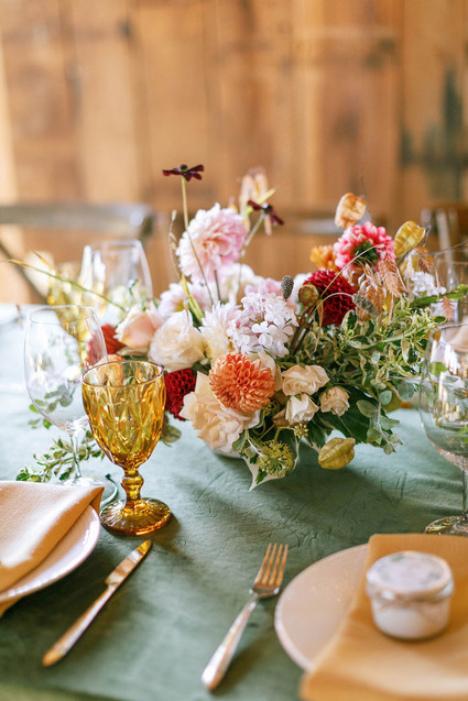 fall wedding flowers