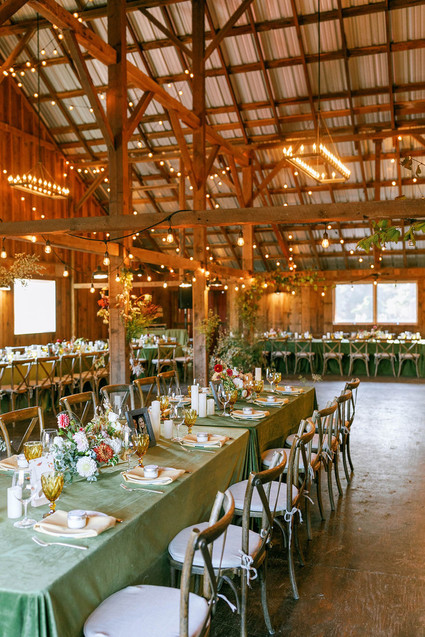 romantic fall tablescape