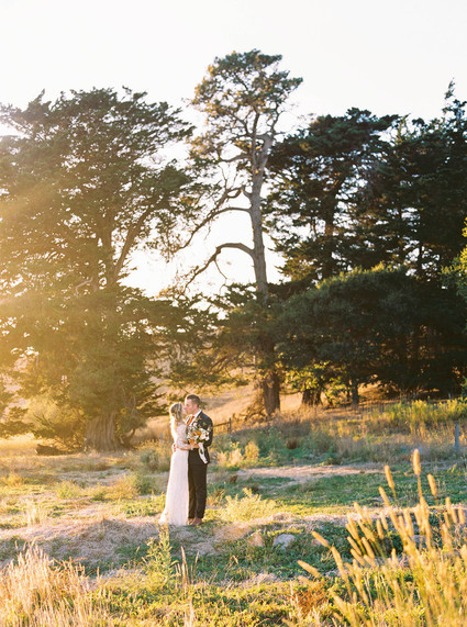 Romantic fall barn wedding at Stemple Creek Ranch