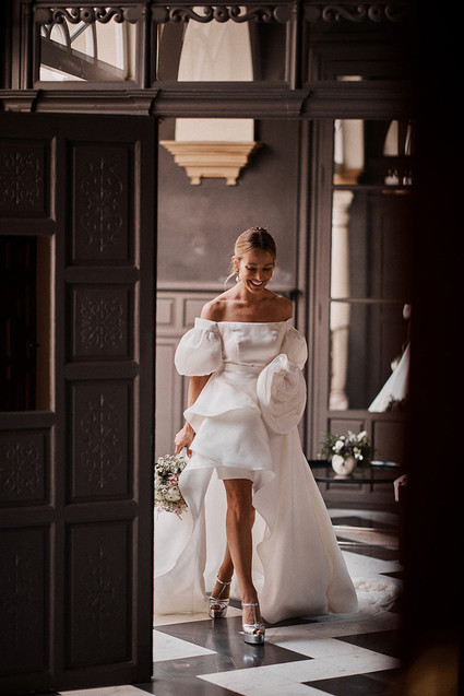 bridal gown