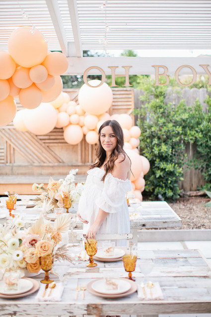 earthy gender neutral baby shower ideas