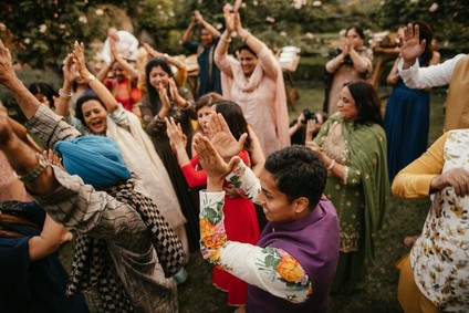 Indian welcome party