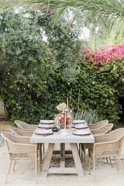 Modern Moroccan inspired wedding at Korakia Pensione