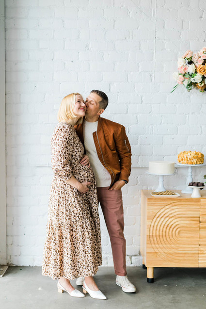 a modern animal-themed baby shower for Anne Sage