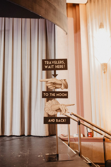 Art Deco wedding decor