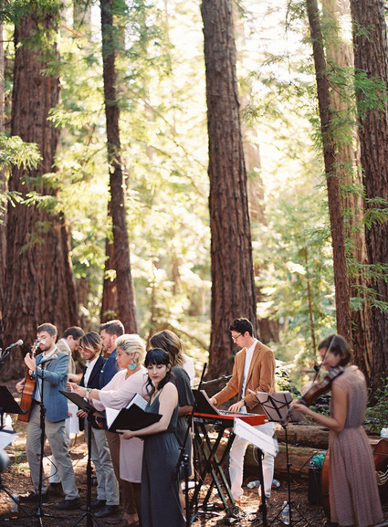 Redwoods wedding ceremony