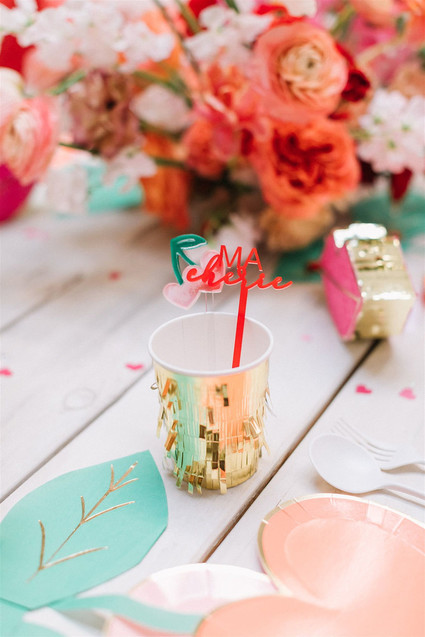 Cherry themed kids Valentineâ€™s Day party ideas