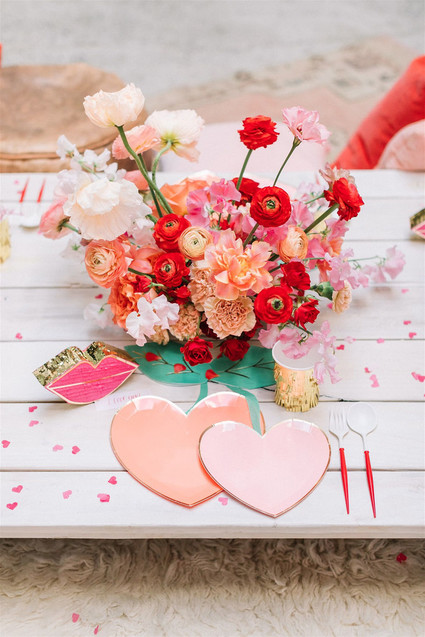 Cherry themed kids Valentineâ€™s Day party ideas Inspiration