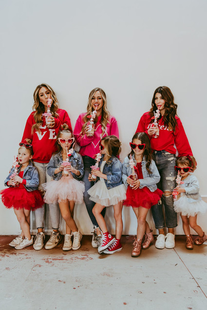 mother-daughter galentine's party