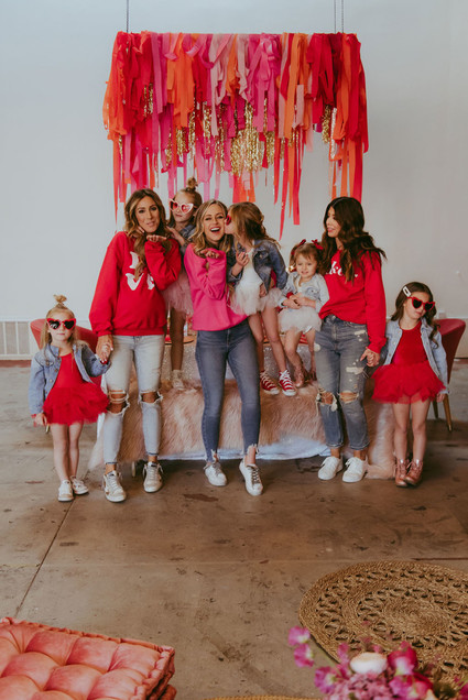 mother-daughter galentine's party