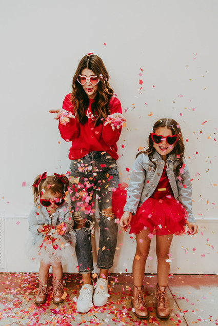 mother-daughter galentine's party