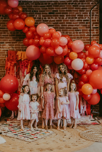 Valentine's Day baby shower