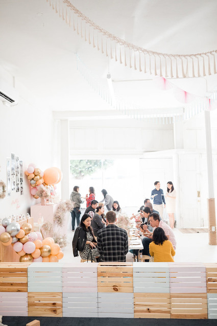 Pink Swan-themed 1st birthday