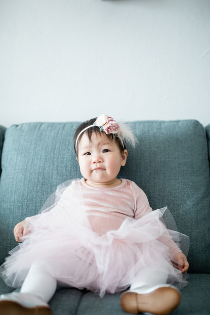 Pink Swan-themed 1st birthday