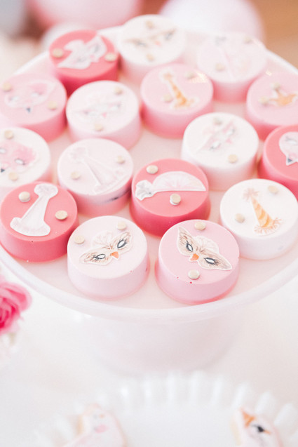 Pastel pink + lavender bird-themed girls birthday party