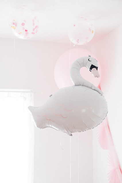 Pastel pink + lavender bird-themed girls birthday party
