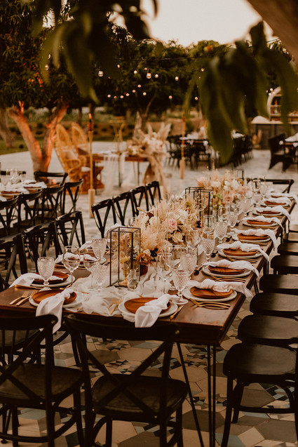 Pampas Grass wedding decor Inspiration