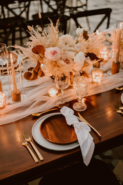 Pampas Grass wedding decor Inspiration