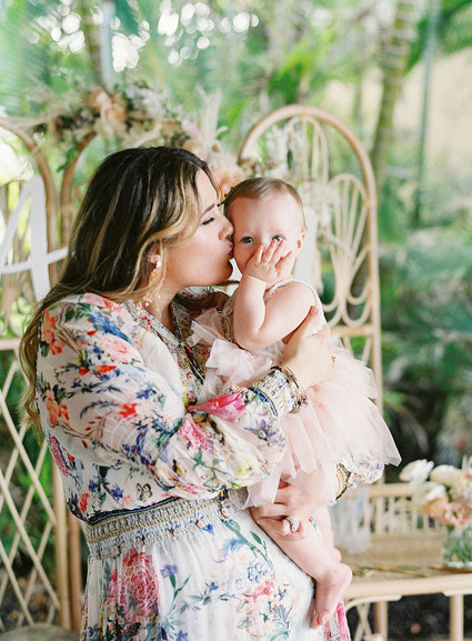 Mermaid and beach inspired 1st birthday party on Maui