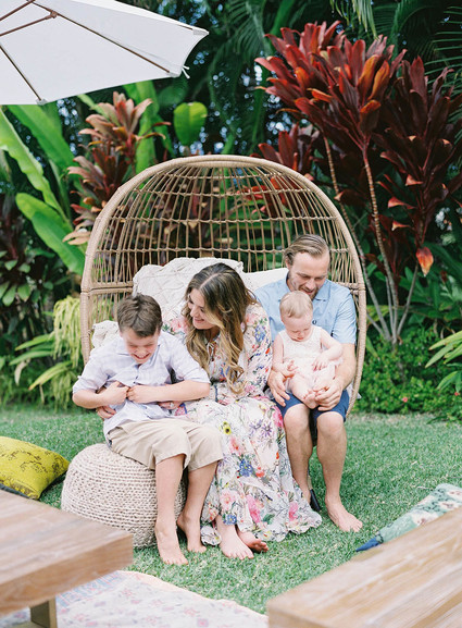 Mermaid and beach inspired 1st birthday party on Maui