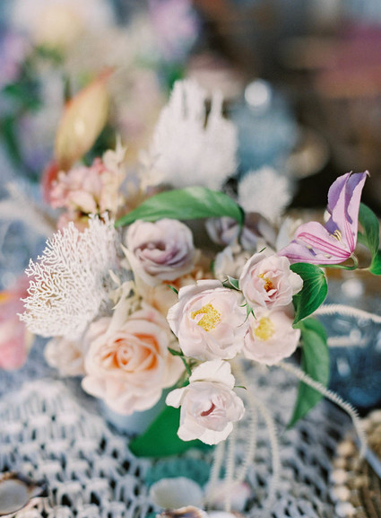 soft floral arrangement