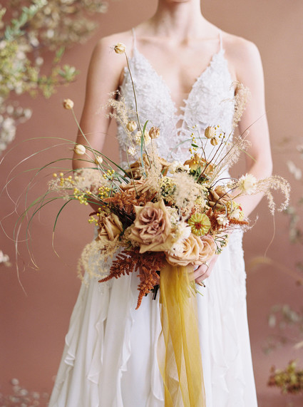 fall 2020 bridal bouquet