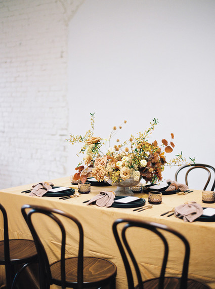 fall 2020 wedding colors